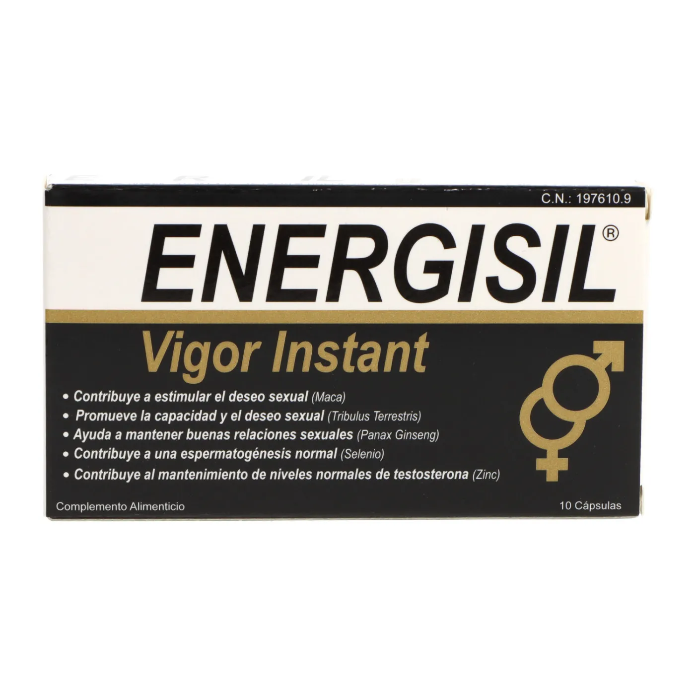 Energisil Vigor Instant 10 Capsulas