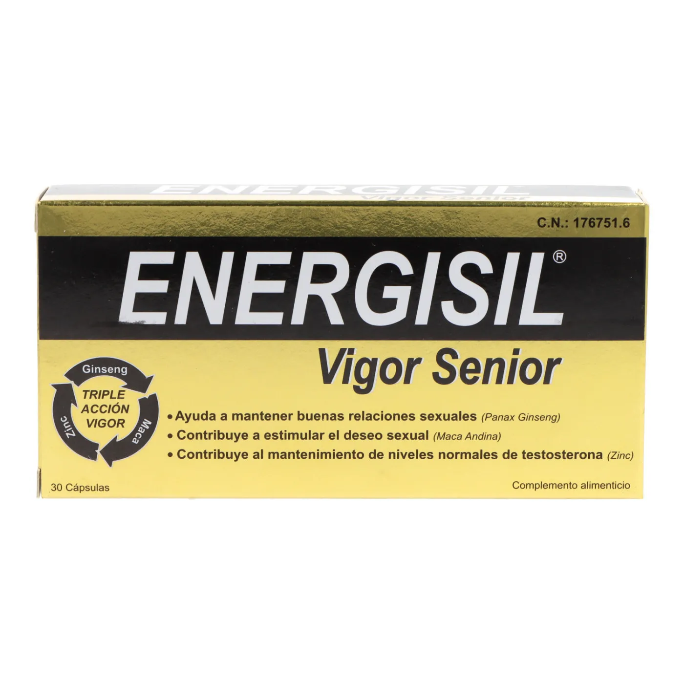 Energisil Vigor Senior 30 Capsulas
