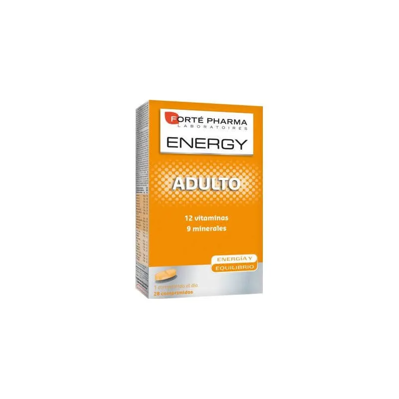 ENERGY - ENERGY ADULTO COMPLEJO MULTIVITAMÍNICO 28 COMPRIMIDOS