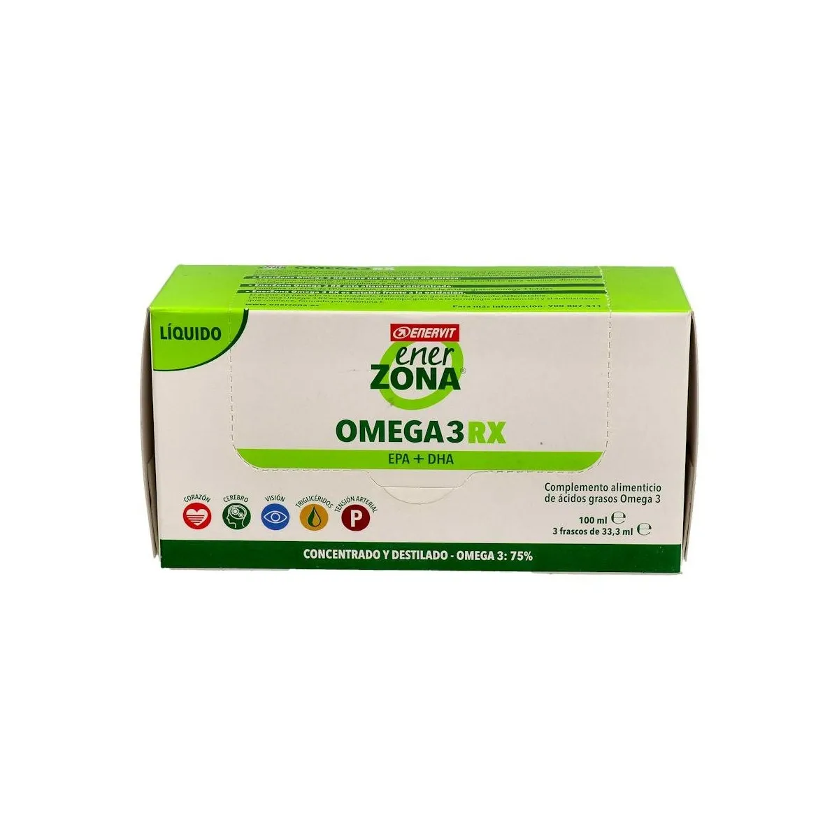 Enerzona Omega 3 Rx Liq 3X33 Ml