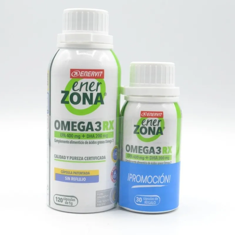 ENERZONA OMEGA 3RX 1 G 120 CAPSULAS+ 30 CAP