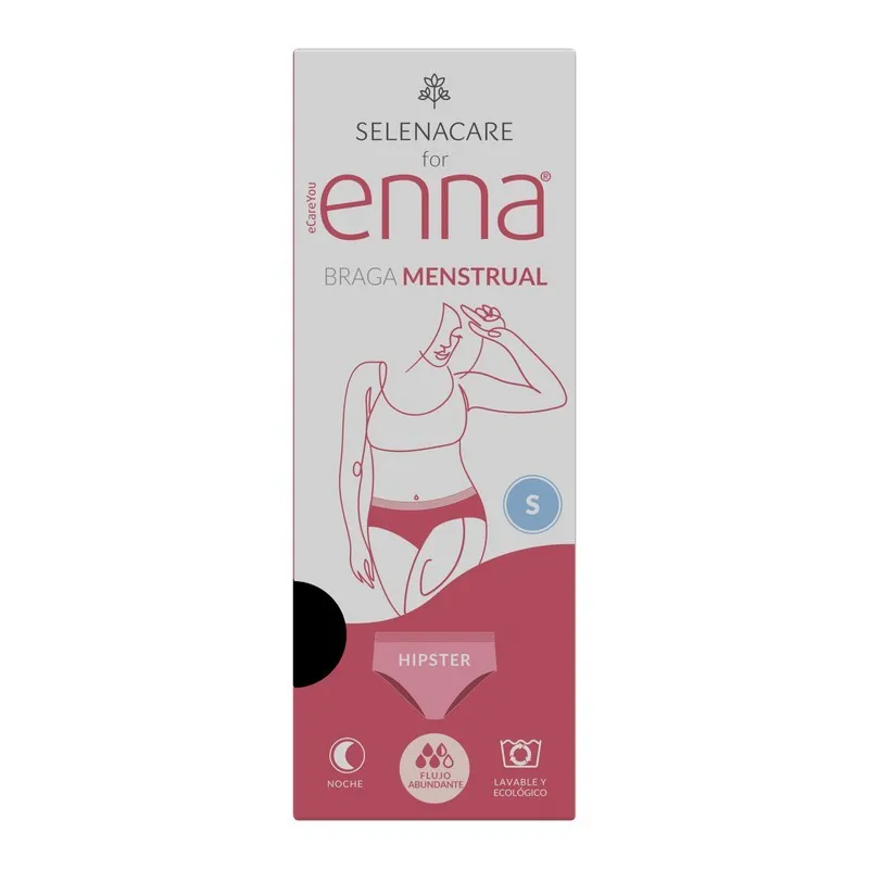 ENNA BRAGA MENSTRUAL HIPSTER TALLA S