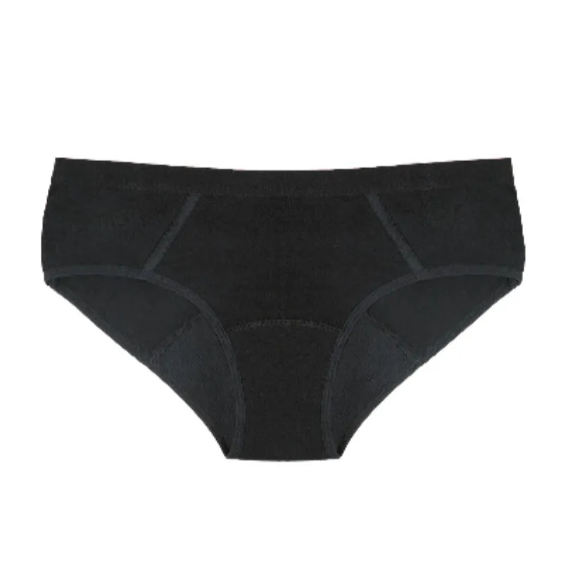 ENNA BRAGA MENSTRUAL TEENS 158 NEGRO