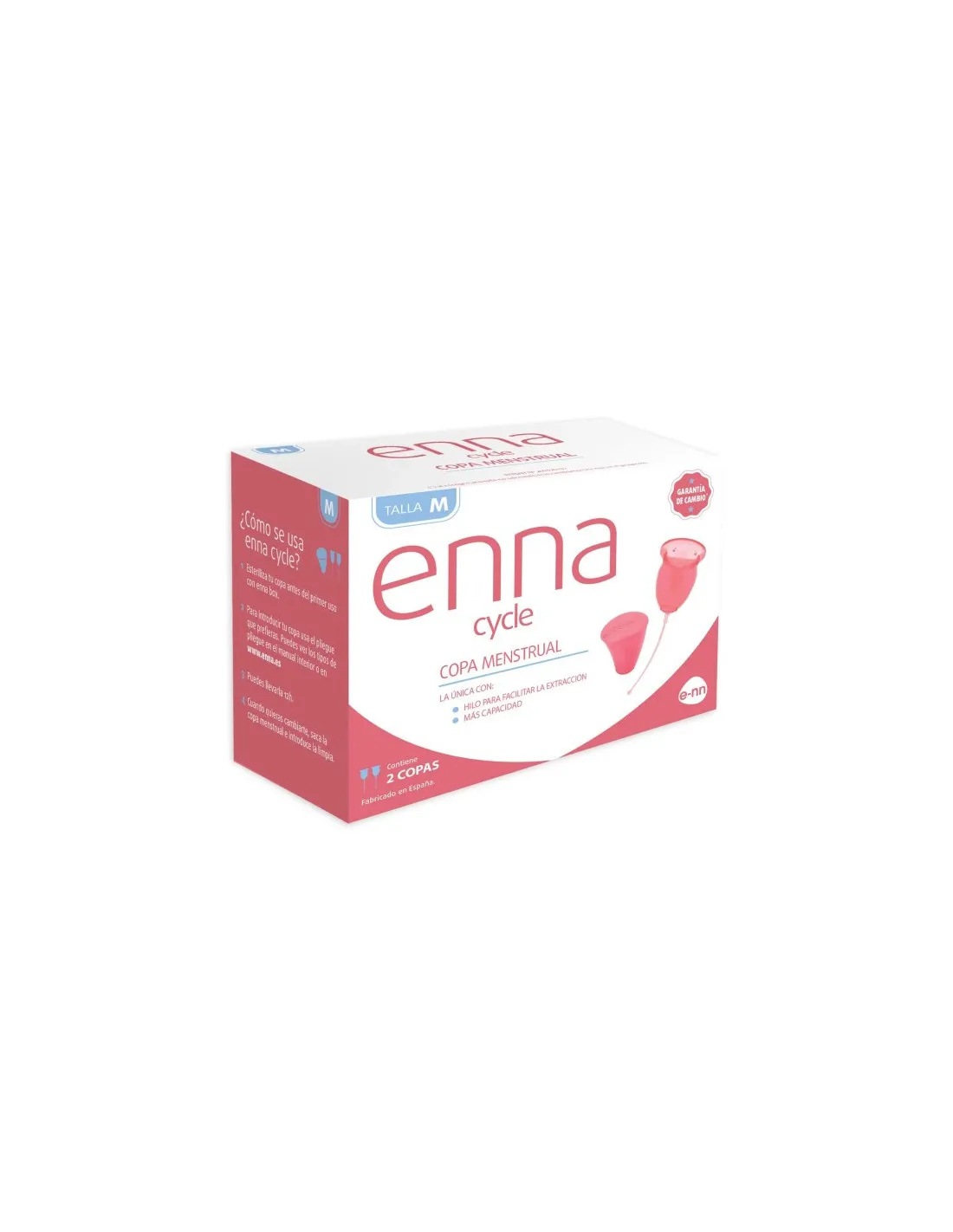 ENNA CYCLE COPA MENSTRUAL T-M 2 UNIDADES