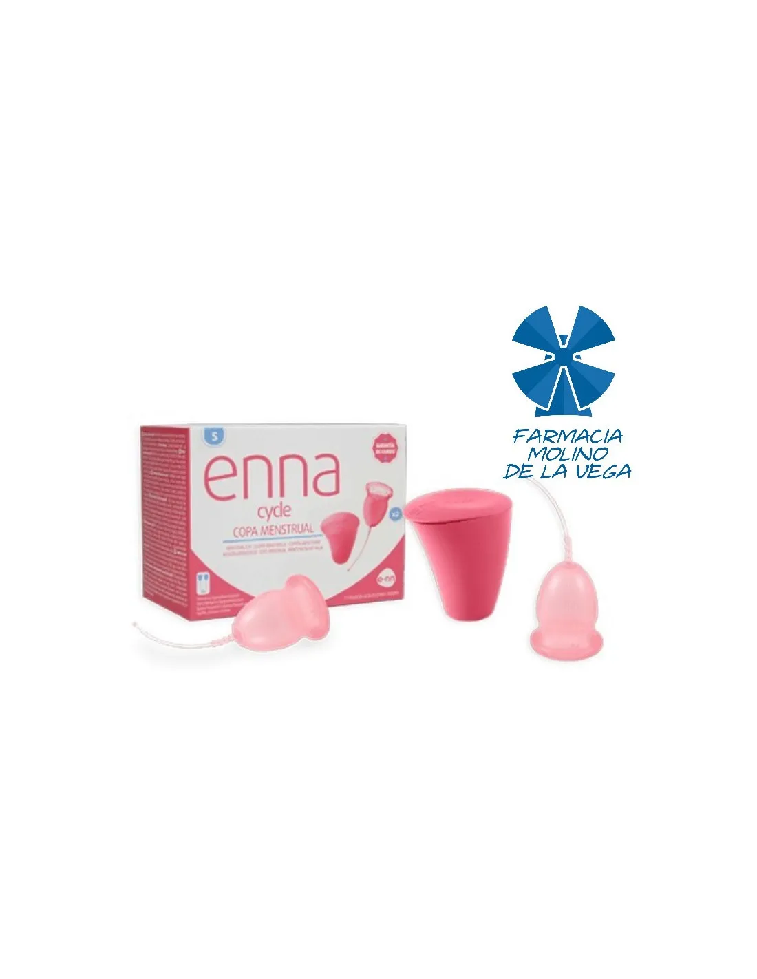 ENNA CYCLE COPA MENSTRUAL T-S 2 UNIDADES