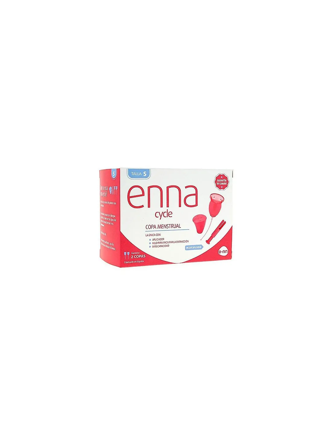 ENNA CYCLE COPA MENSTRUAL CON APLICADOR T-S