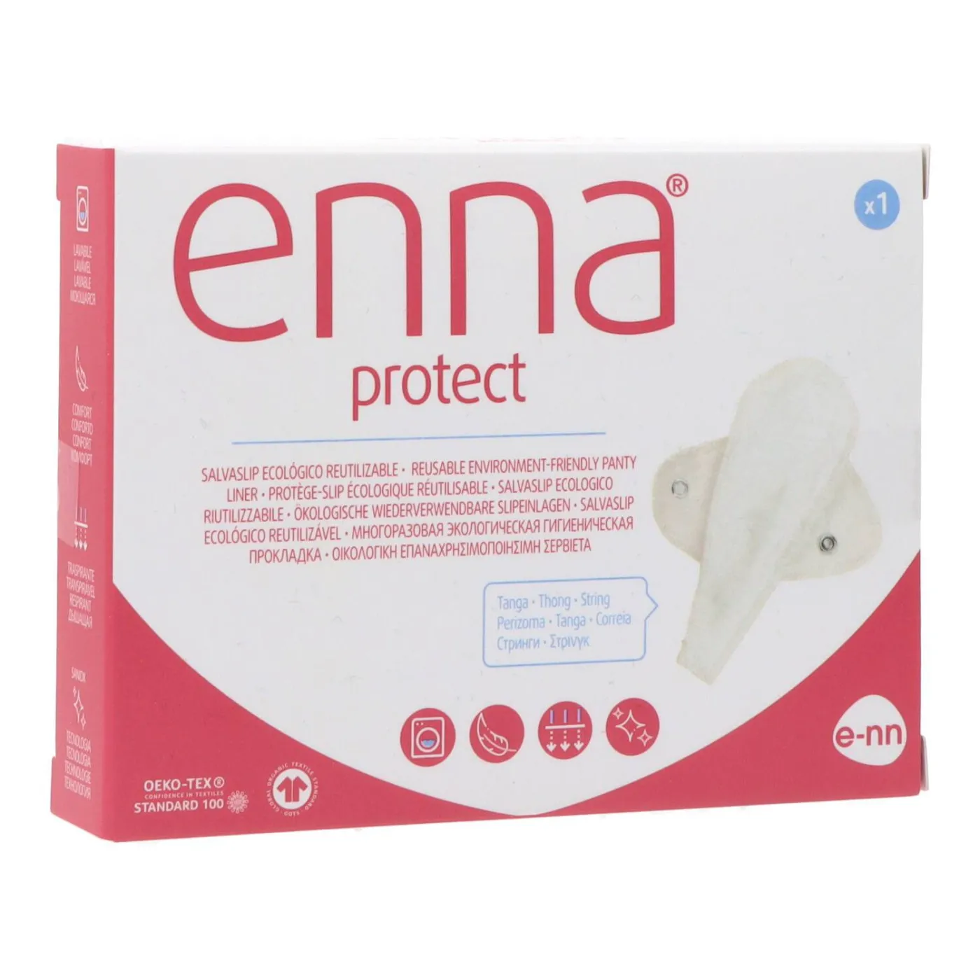 Enna Protect Salvaslip Reutilizable Tanga 1 Ud