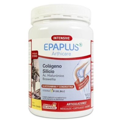EPAPLUS Arthicare Intensive Colágeno + Glucosamina + Condroitina + Ácido Hialurónico + silicio + Boswellia.