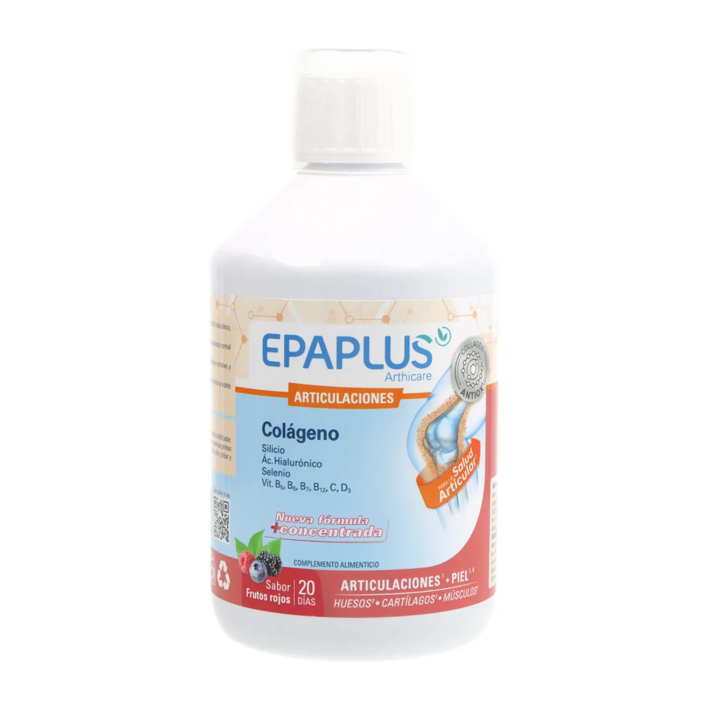 Epaplus Colageno Antiox Liquido Frutos Rojos 500ml