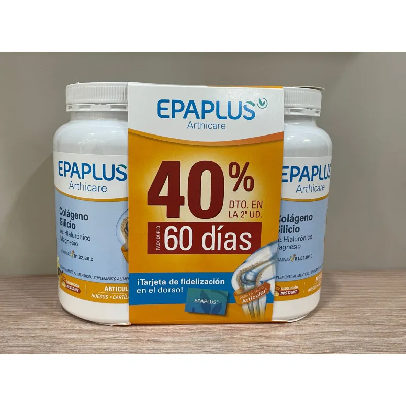 EPAPLUS COLAGENO ARTHICARE INSTANT VAINILLA PACK 40% DTO.