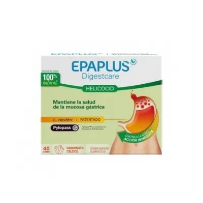 Epaplus Digestcare Helicocid 40 Comprimidos
