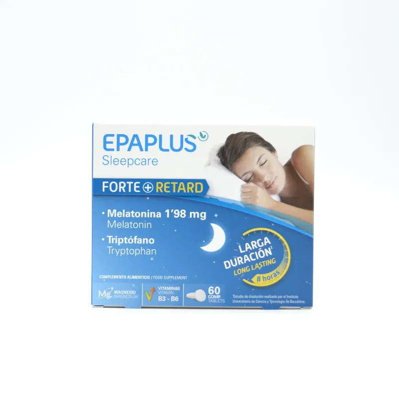 EPAPLUS SLEEPCARE MELATONINA TRIPTOFANO RETARD 1.98M ( ANTES FORTE)