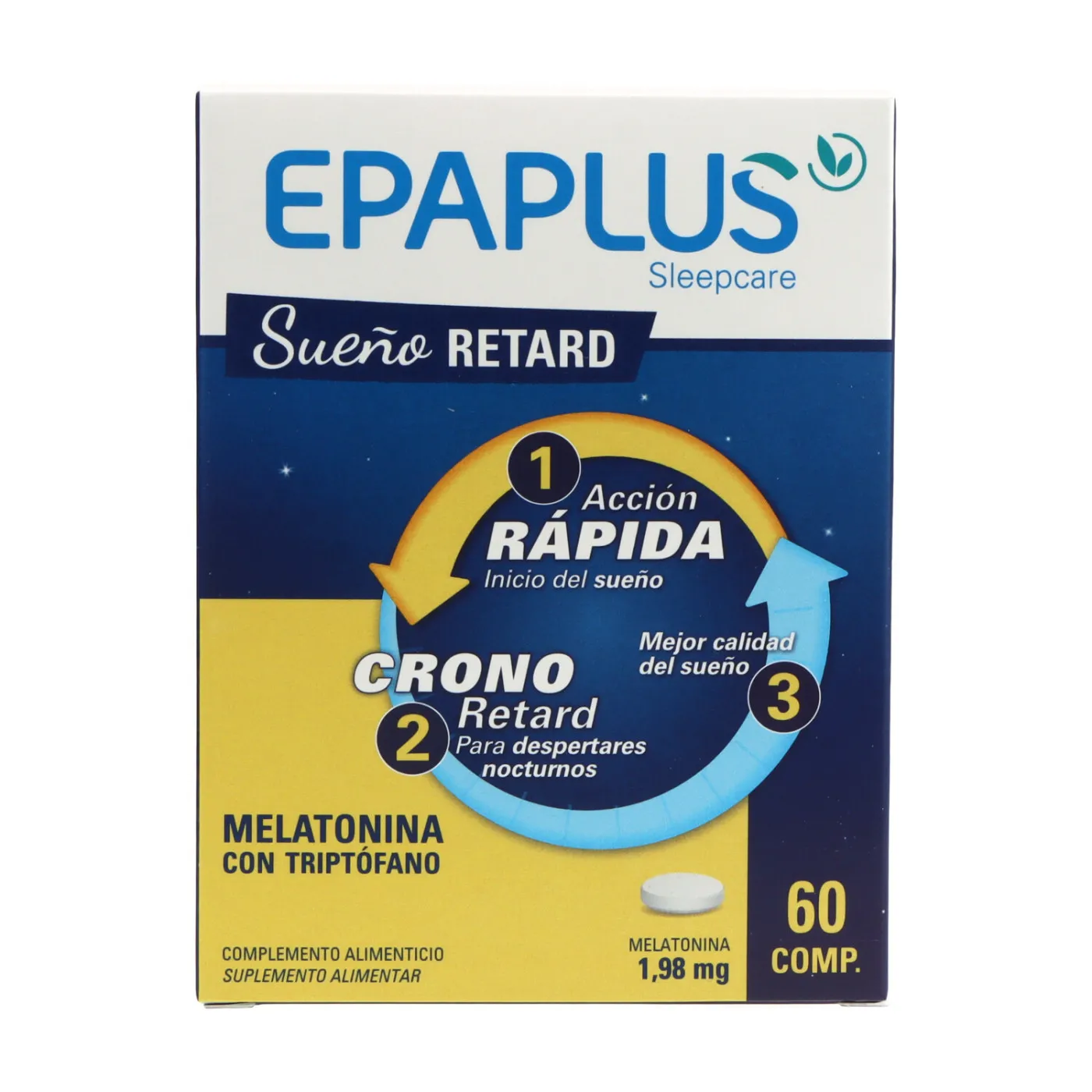 Epaplus Sleepcare Melatonina Retard Con Triptofano