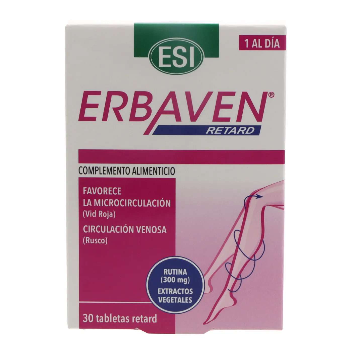 Erbaven Retard 30 Tabletas Esi