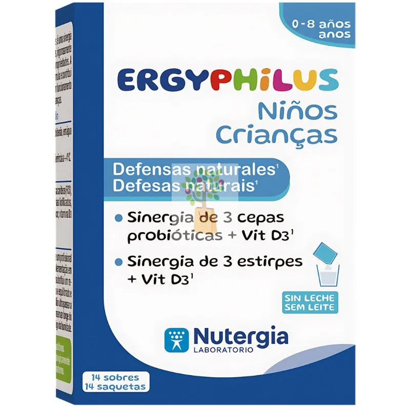 ERGYPHILUS NIÑOS 14 SOBRES NUTERGIA