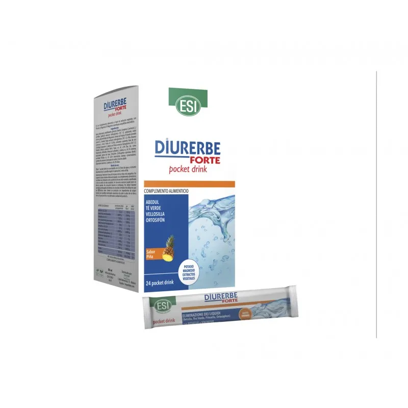 ESI DIURERBE FORTE POCKET DRINK PIÑA 24 SOBRES