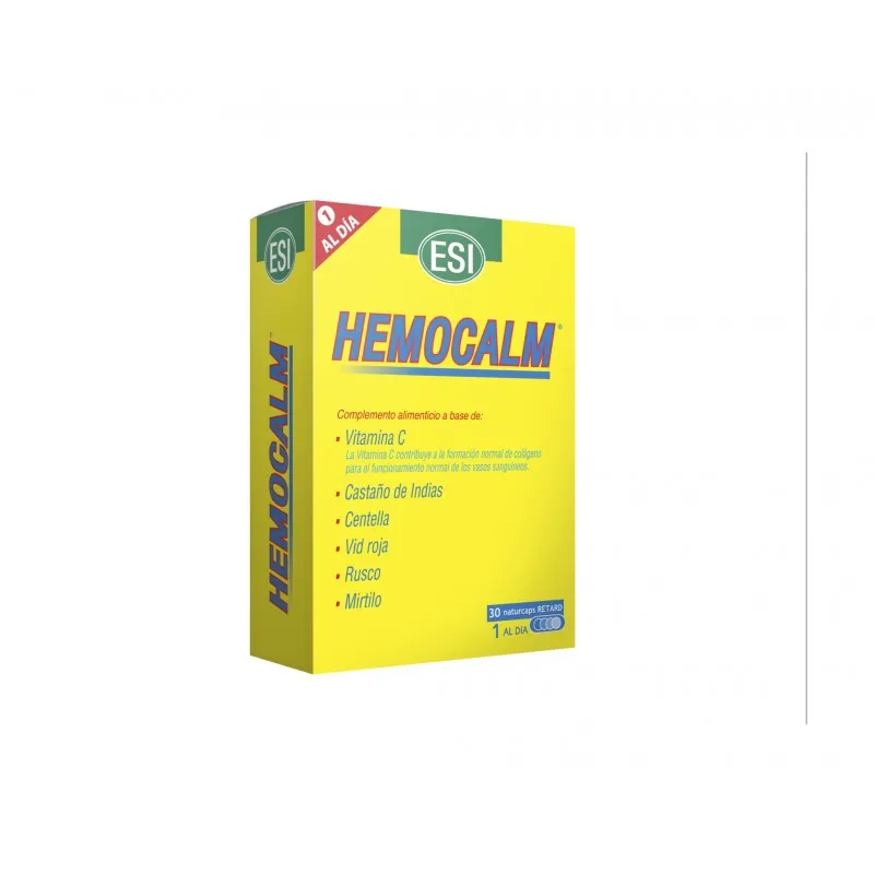 ESI HEMOCALM RETARD 30 CAPSULAS