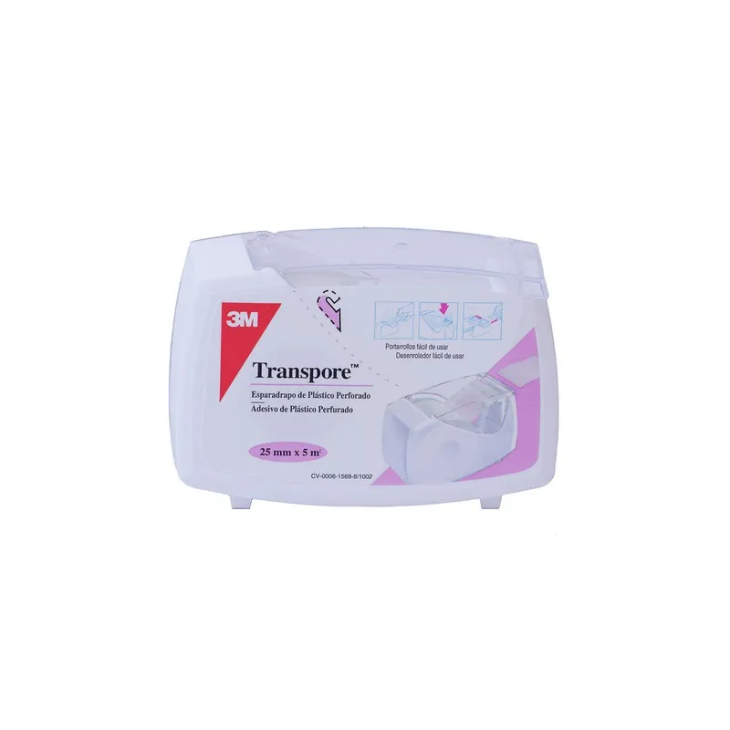 ESPARADRAPO DE PLASTICO PERFORADO 5X2.5