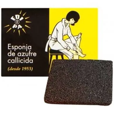 ESPONJA DE AZUFRE CALLICIDA EDIPA(PIEDRA POMEZ)