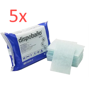 Esponjas enjabonada Dispobaño 24und PACK 5 paquetes. 120 esponjillas