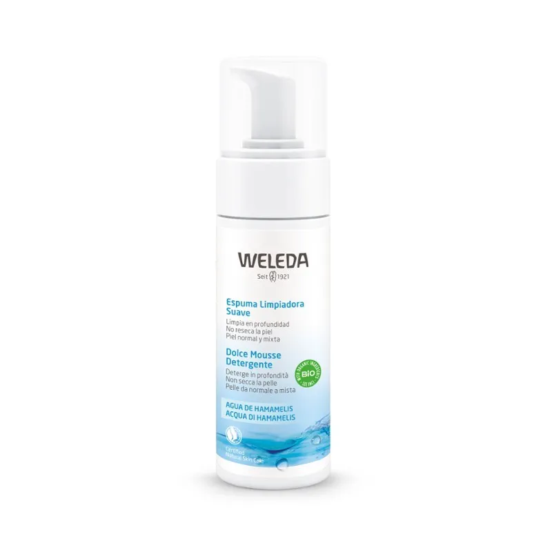 WELEDA ESPUMA LIMPIADORA SUAVE 150 ML