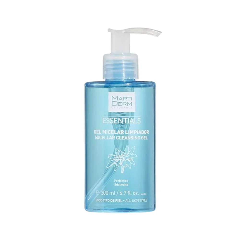 Essentials Gel Micelar Limpiador, 200 ml.- Martiderm