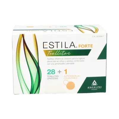 Estila Forte Toallitas 28 Toallitas + Almohadilla