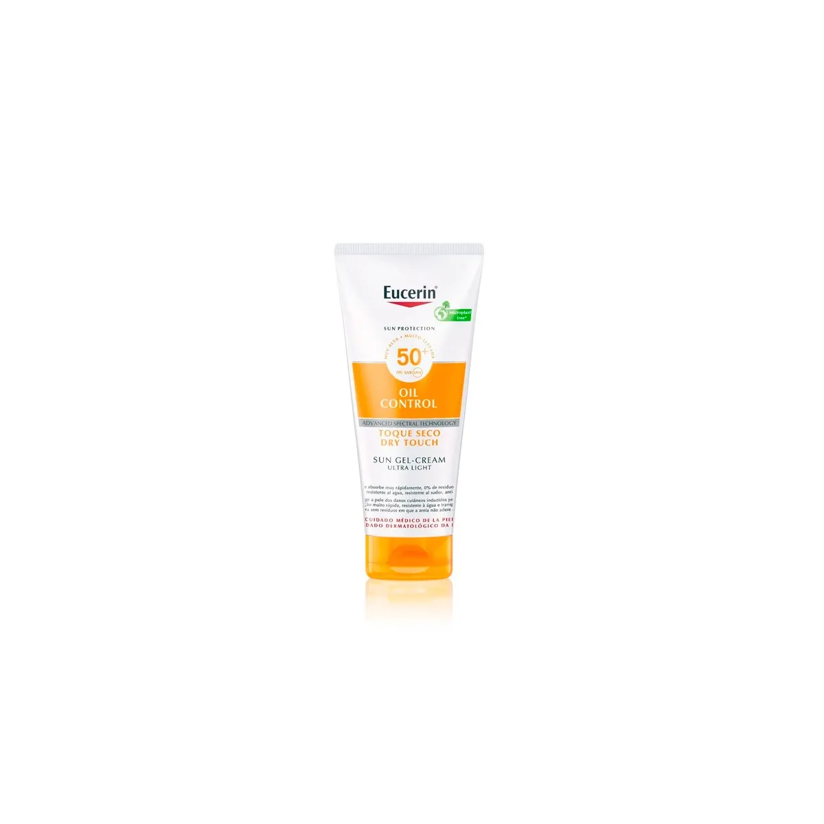 Eucerin Body Gel Crema Dry Touch SPF50+ Sensitive Protect 200ml