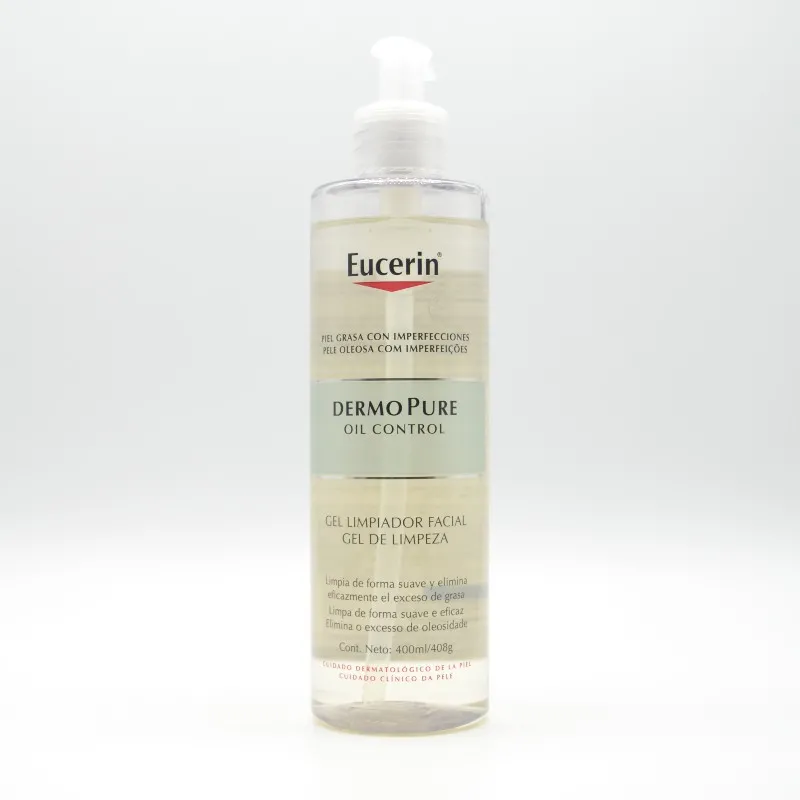 EUCERIN DERMOPURE OIL CONTROL GEL LIMPIADOR 400ML