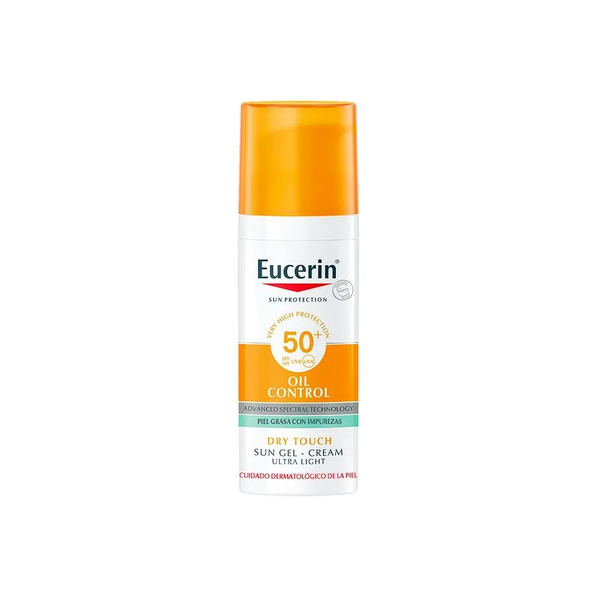 Eucerin Gel-Crema Protector Solar Oil Control Dry Touch Fps 50+ 50ml