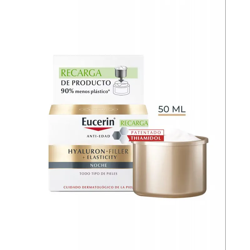 Eucerin Hyaluron-Filler + Elasticity Creme de Noite Recarga 50ml
