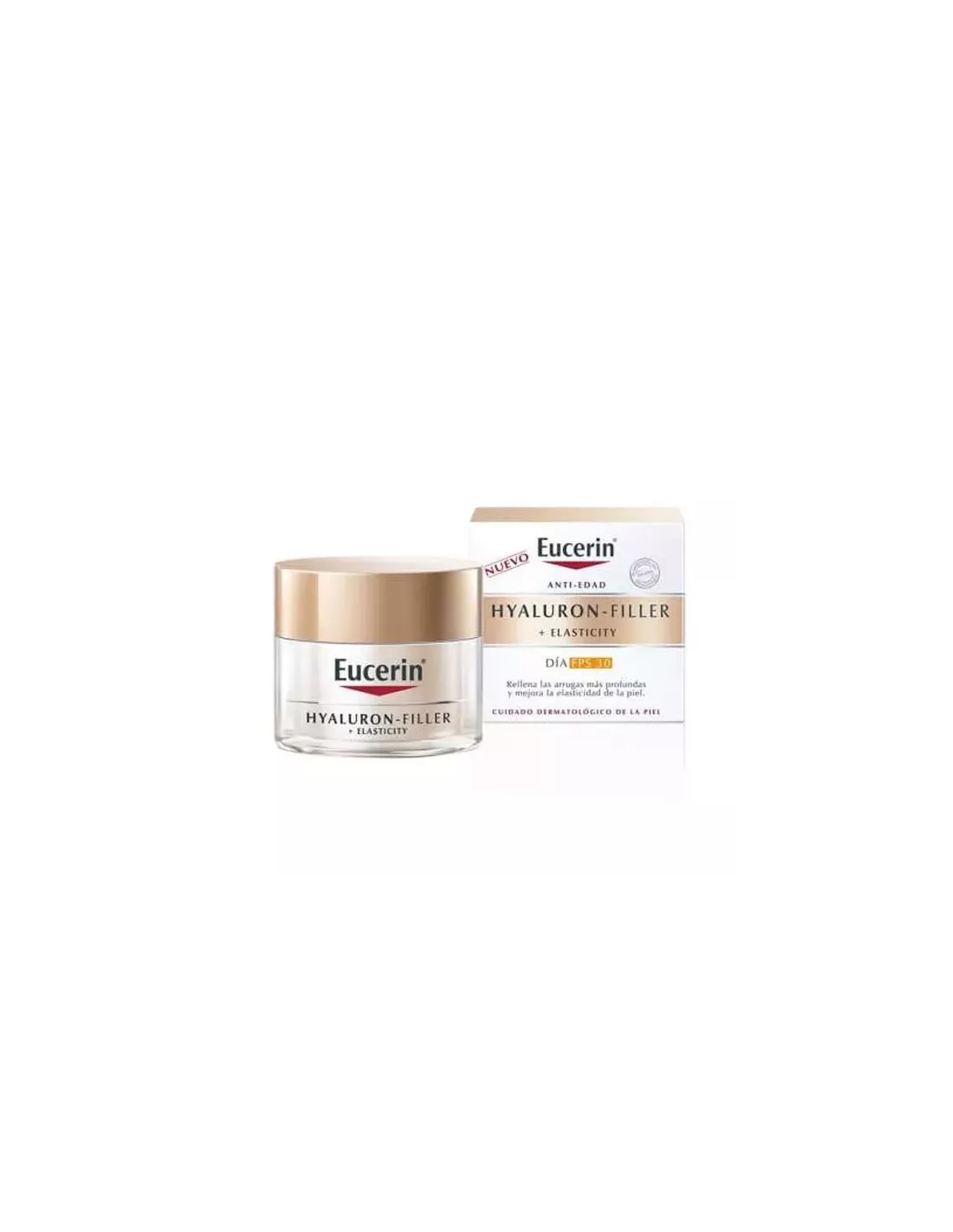 Eucerin Hyaluronico Filler + Elasticity Dia FPS 30 1 Envase 50 mL
