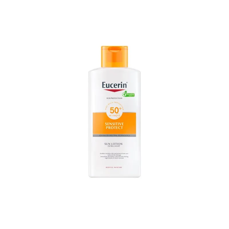 Eucerin Loción Protectora Solar Extra Ligera FPS50+ 400ml