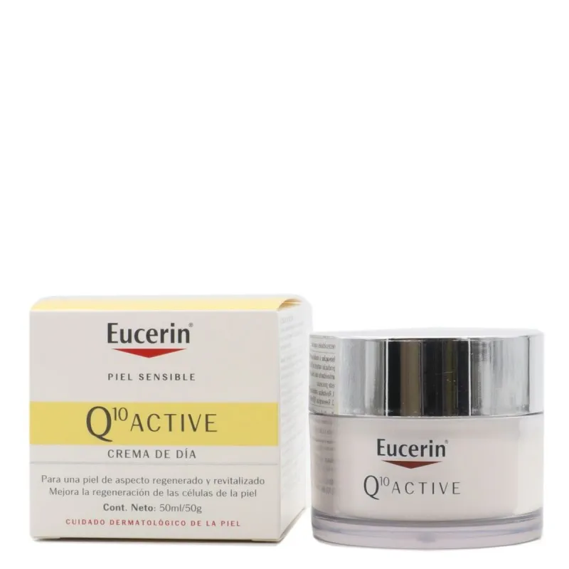 Eucerin Q10 Active Crema de Día Para Piel Seca 50ml