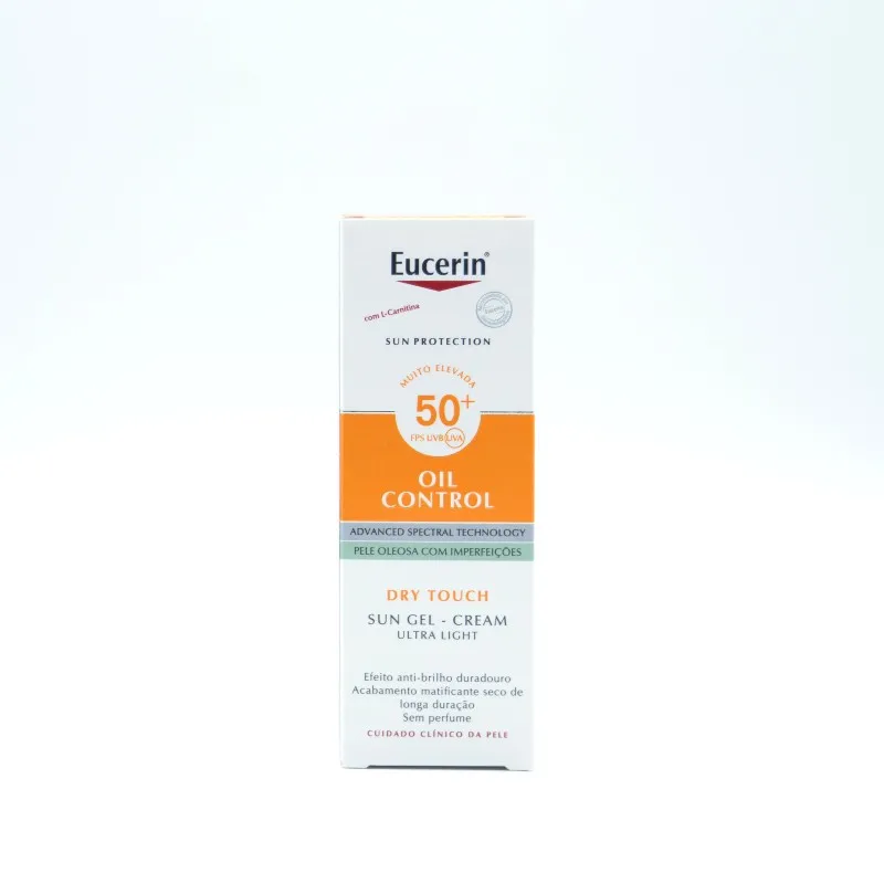 EUCERIN SOLAR ROSTRO OIL CONTROL 50+ 50 ML