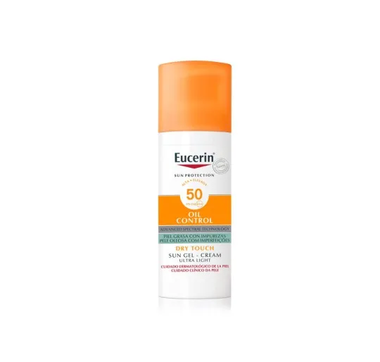 EUCERIN SUN PROTECTION 50+ GEL CREME ROSTRO OIL