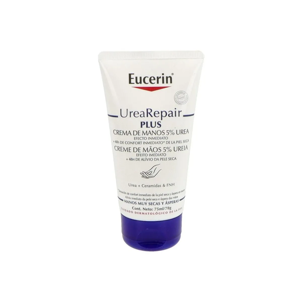 Eucerin Urearepair Crema De Manos 5% Urea Piel Muy Seca 75ml