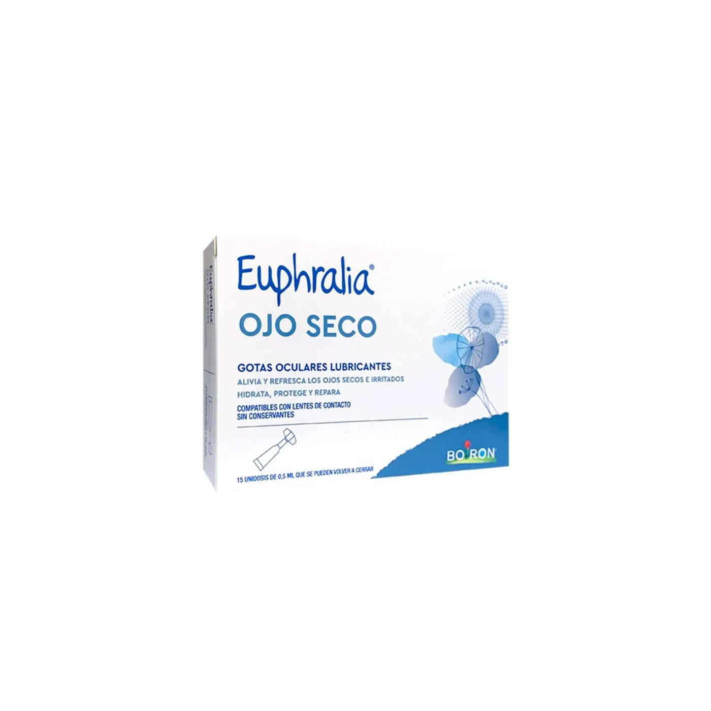 Euphralia Ojo Seco Gotas Oculares Lubricante 15 Unidades