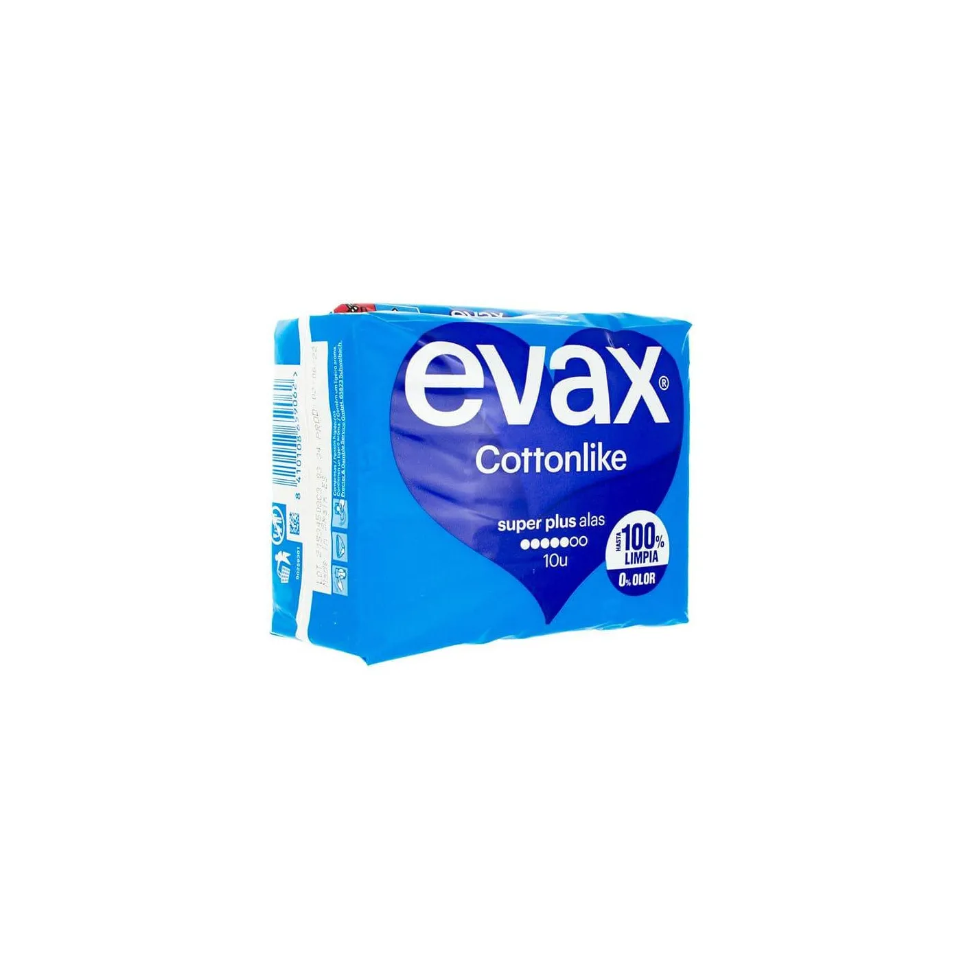 Evax Cottonlike Super Plus Alas 12 Uds