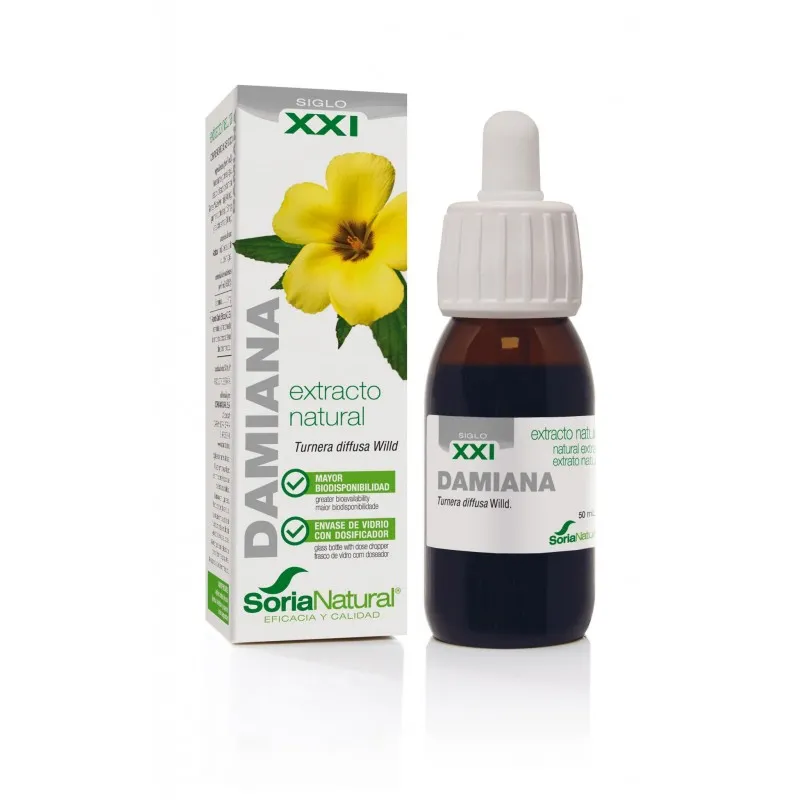 SORIA NATURAL EXTRACTO DE DAMIANA 50 ML