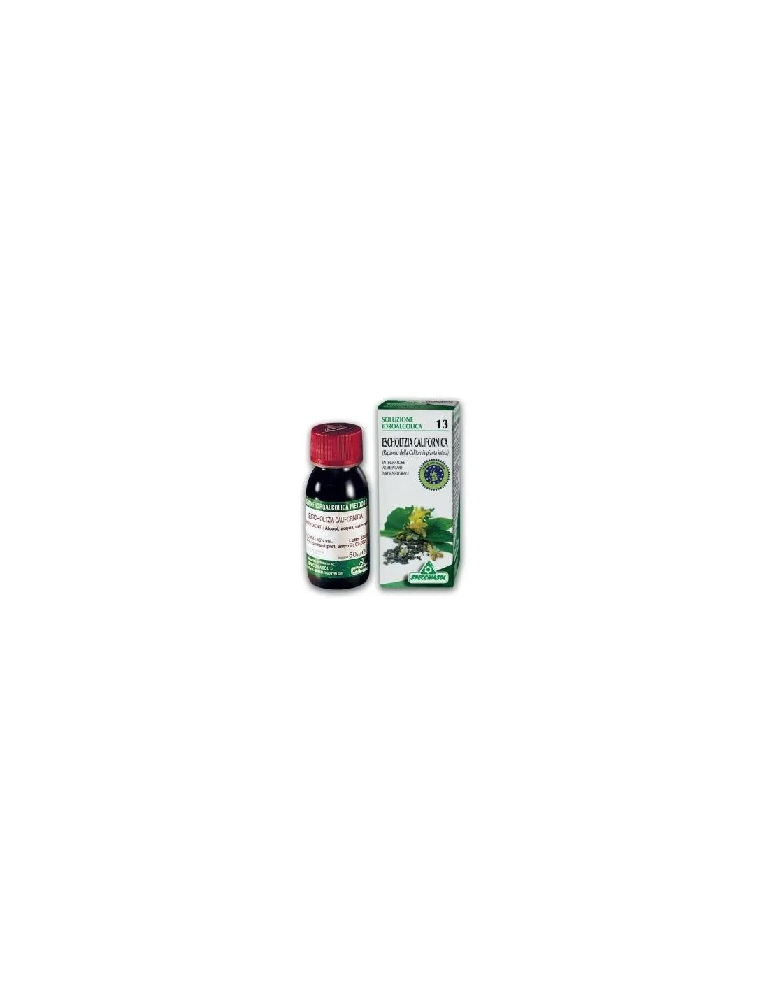 Ext. Escholtzia Californica 13 50Ml. Agbio de Specchiasol