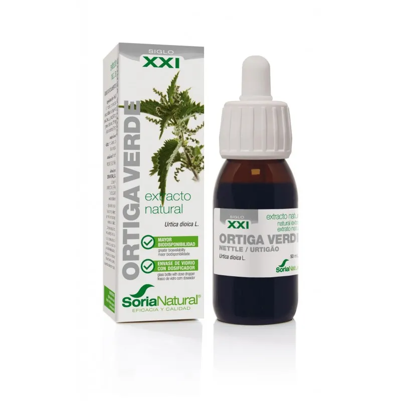 SORIA NATURAL EXTRACTO DE ORTIGA VERDE 50 ML