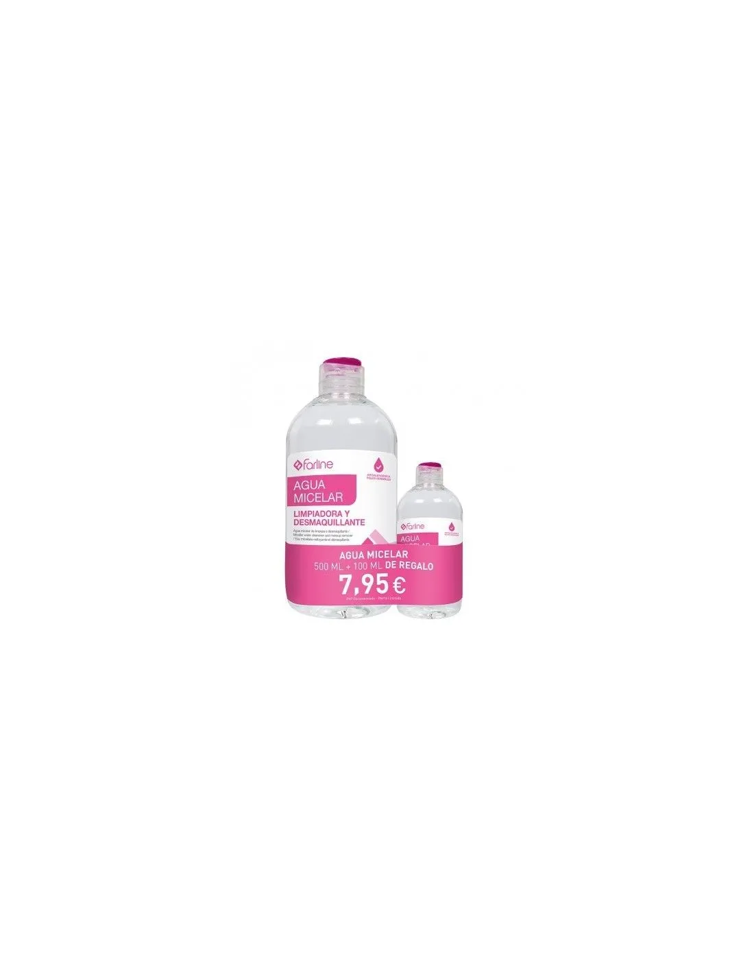 Farline Agua Micelar Pack 500 ml+100 ml