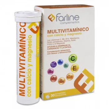 Farline Multivitamínico efervescente 30 Comprimidos