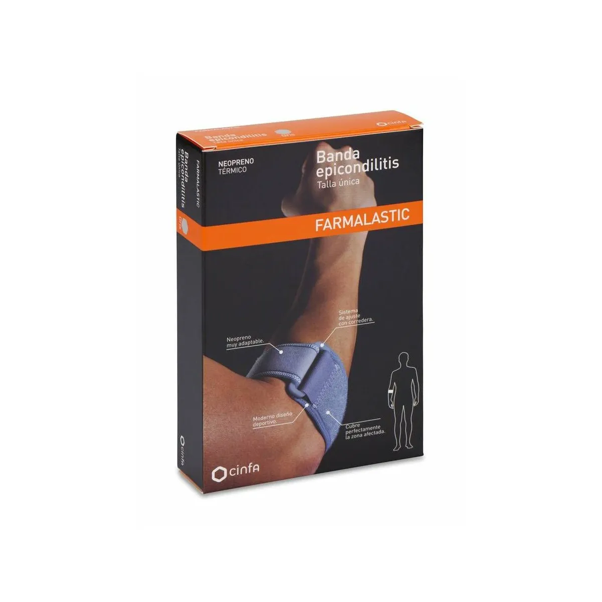 Farmalastic Banda Epicondilitis Neopreno TU