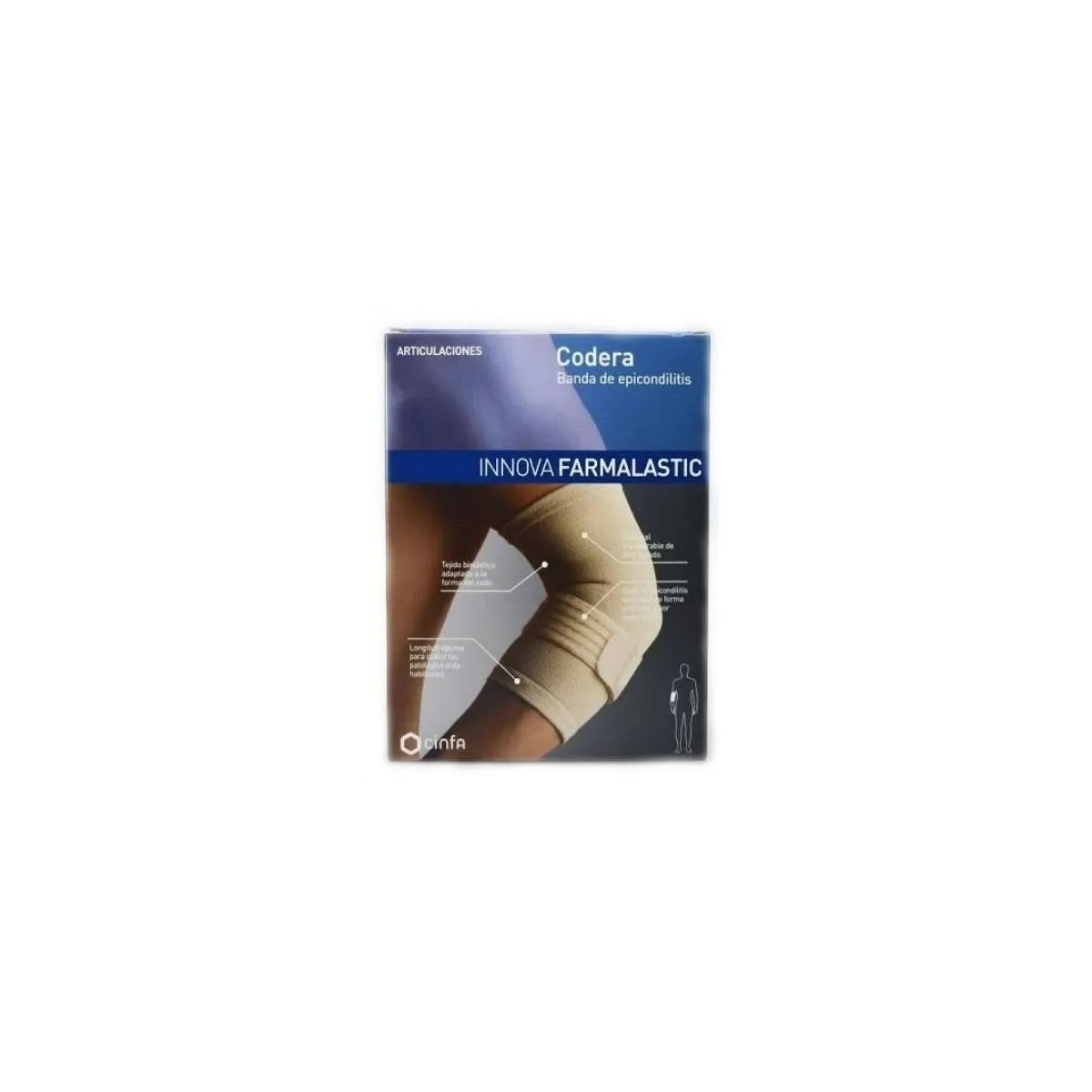 Farmalastic Codera banda de Epicondilitis