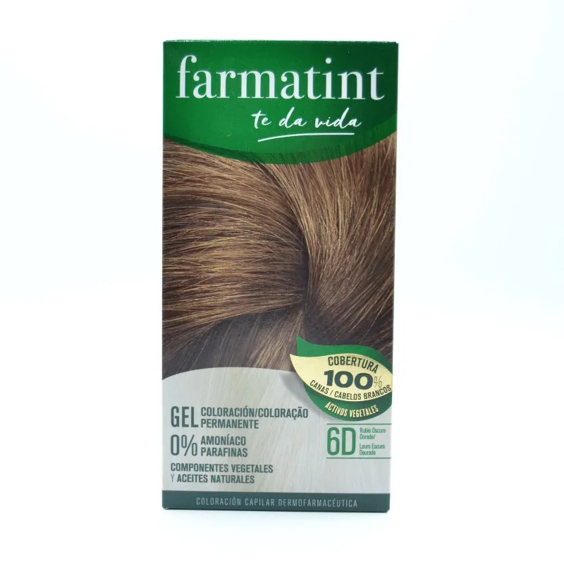 FARMATINT 6D RUBIO OSCURO DORADO 130 ML.