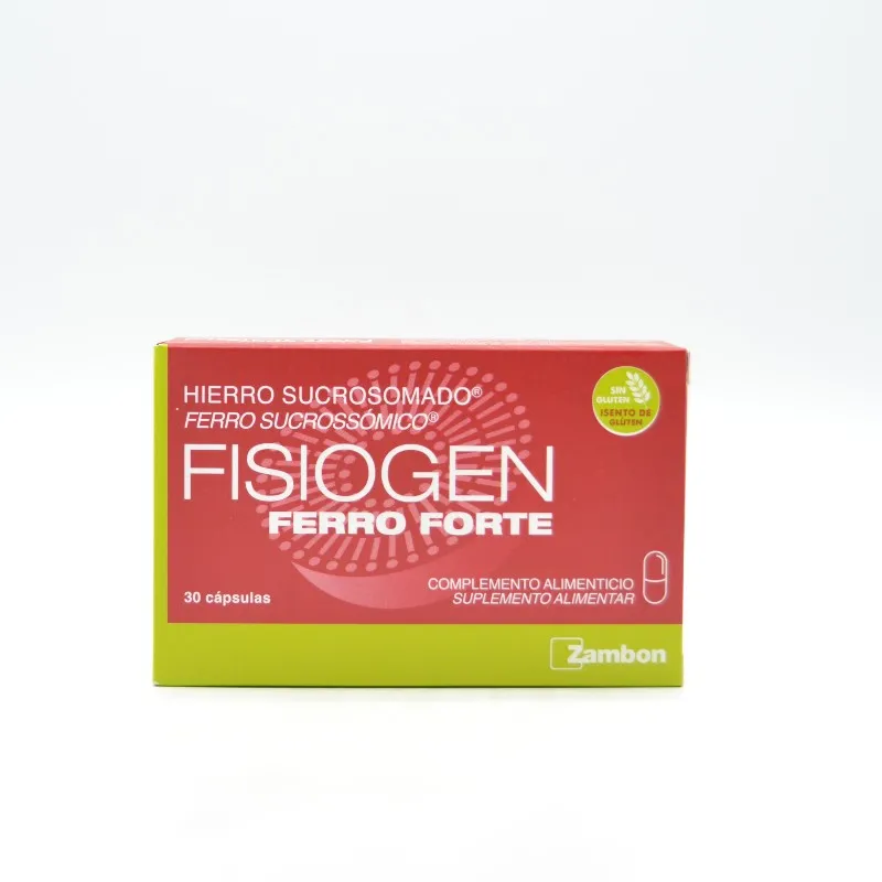 FISIOGEN FERRO FORTE 30 CAPSULAS