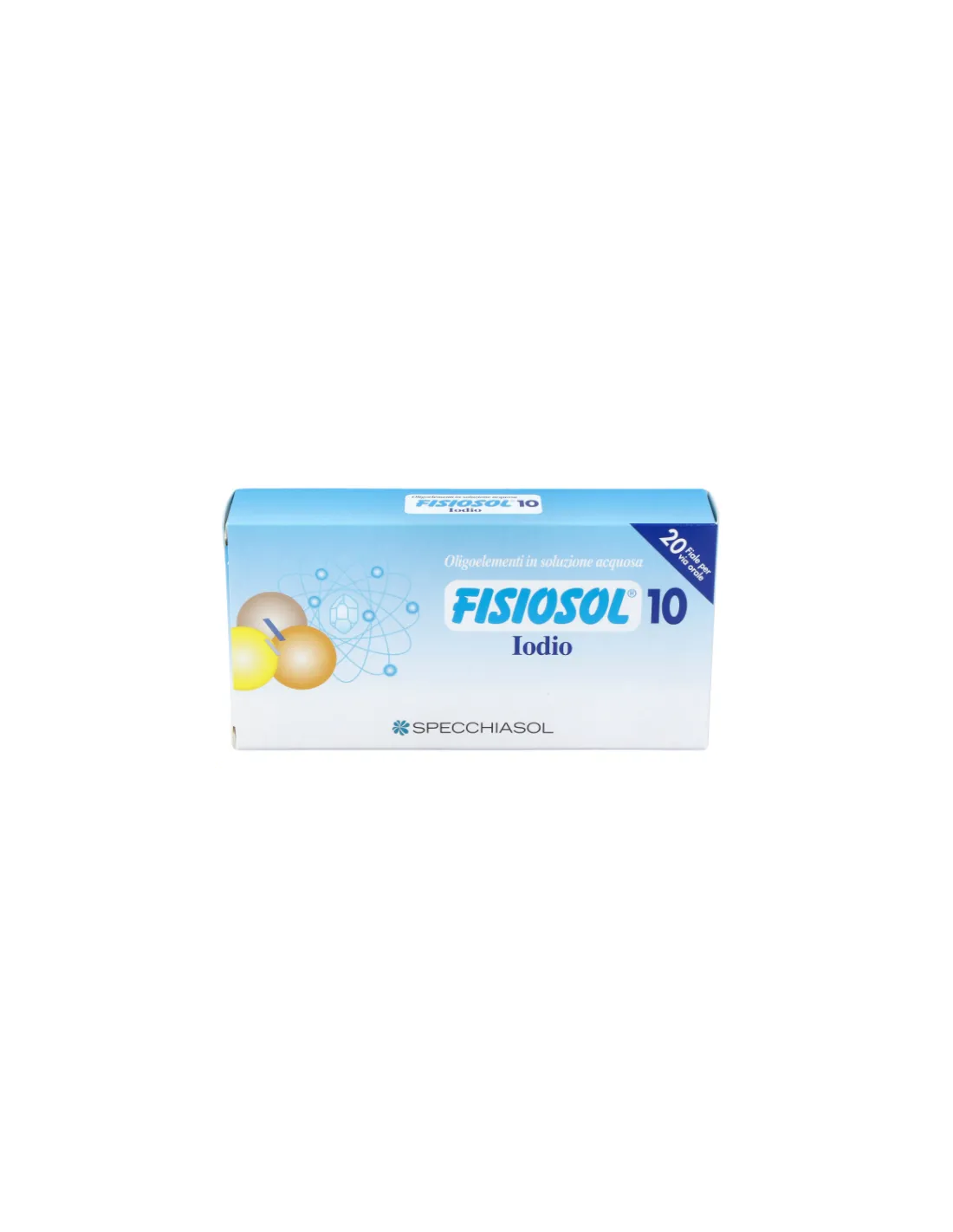 Fisiosol 10 Yodo 20Amp.** de Specchiasol