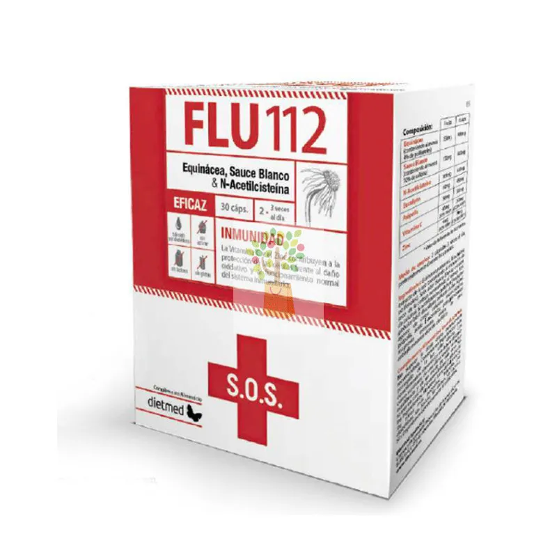 FLU 112 30 CAPSULAS DIETMED